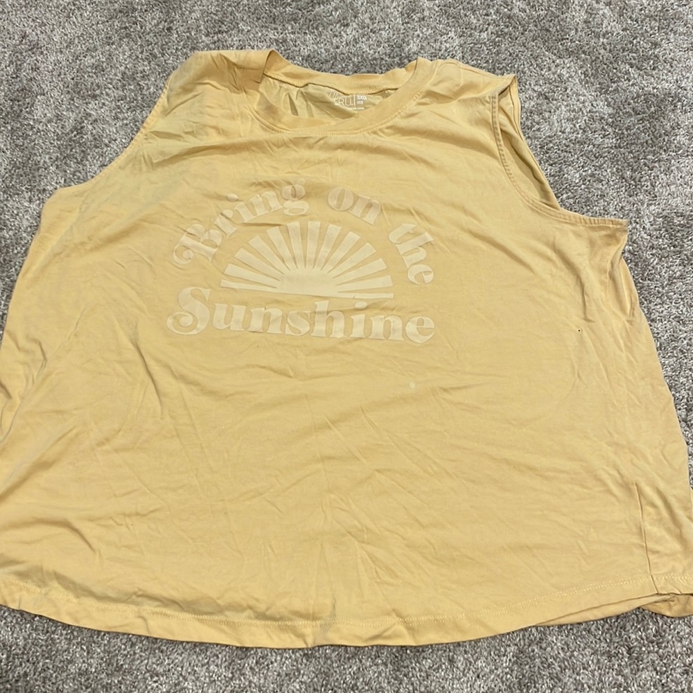 Yellow top